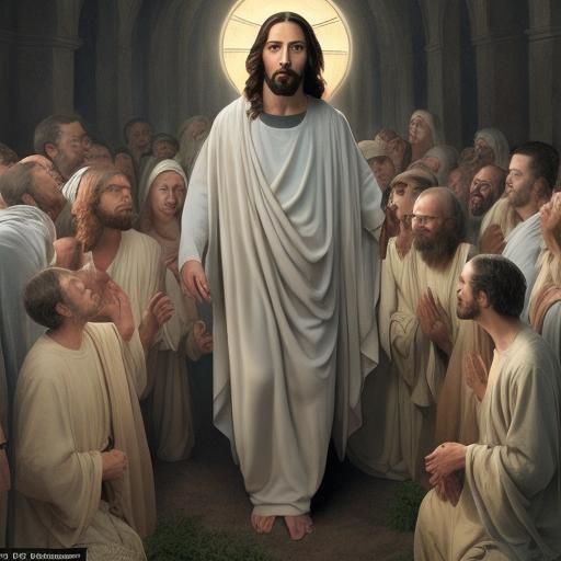 Iconic Image of Jesus Christ