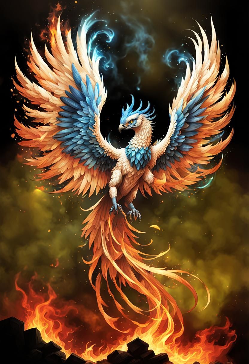 Fiery Phoenix Rising