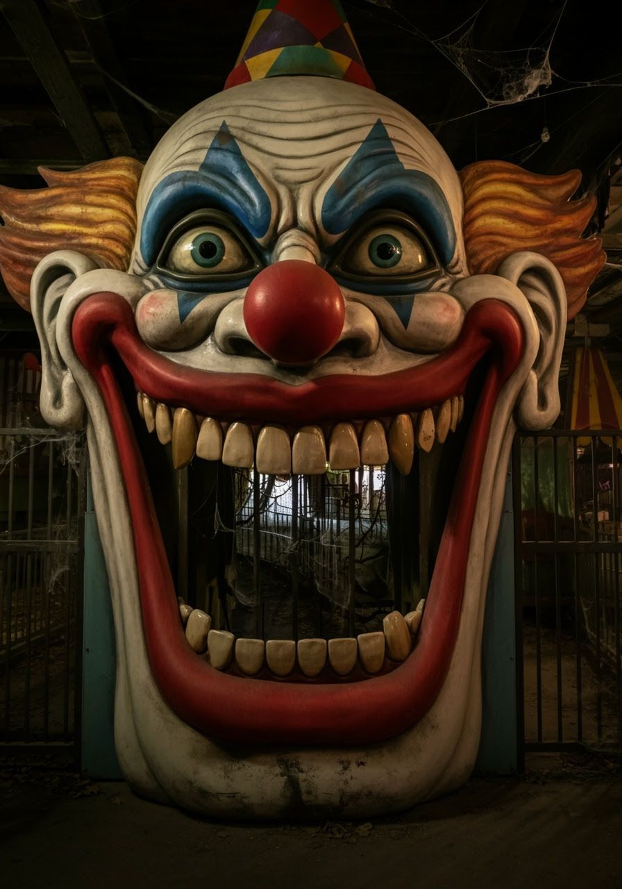 Corridors of Contempt Minitrain Ride - The Olde Abandoned Am...