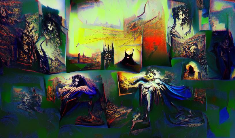 Grim Despair: Macabre Comic Book Art