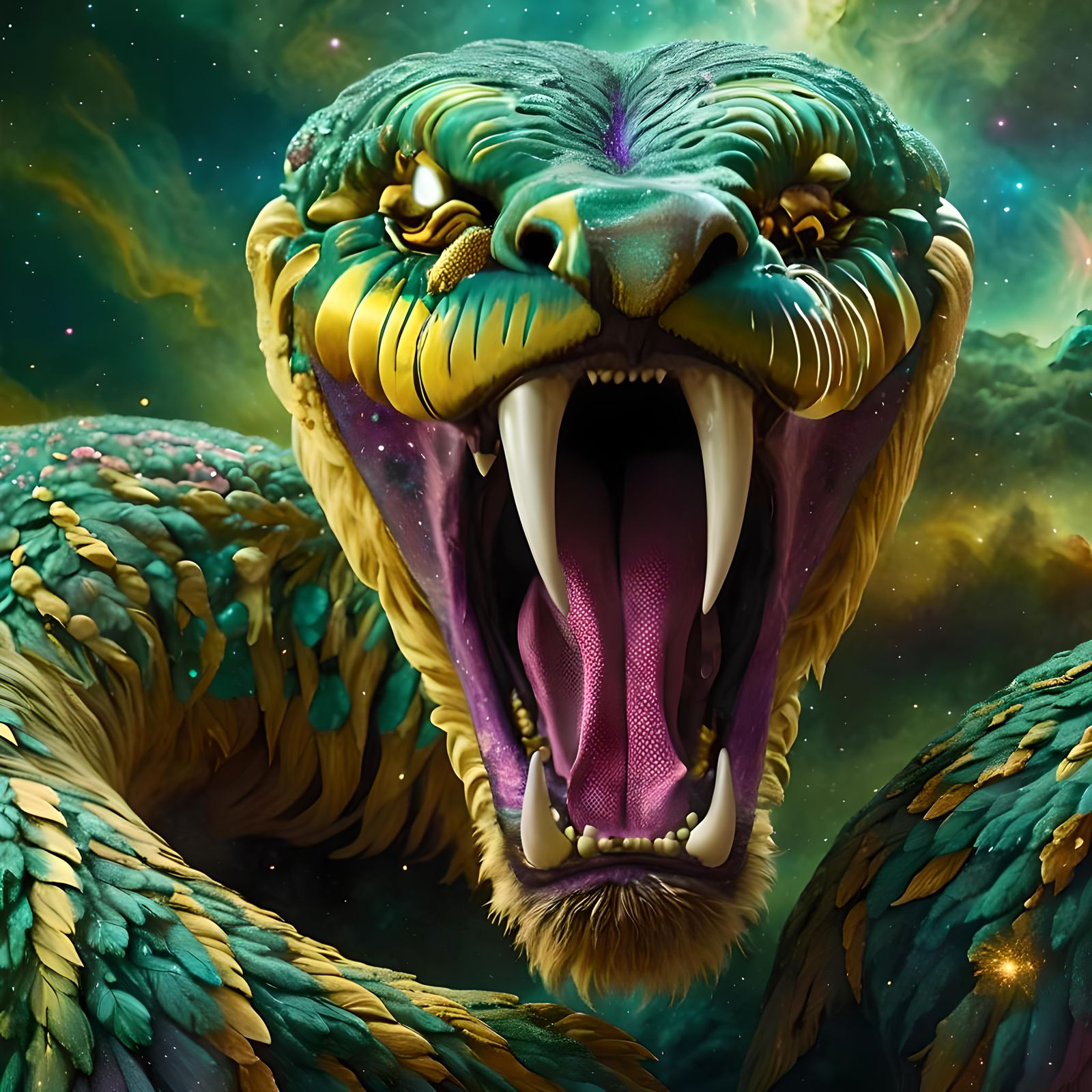 Lion Nebula in Ultra HD