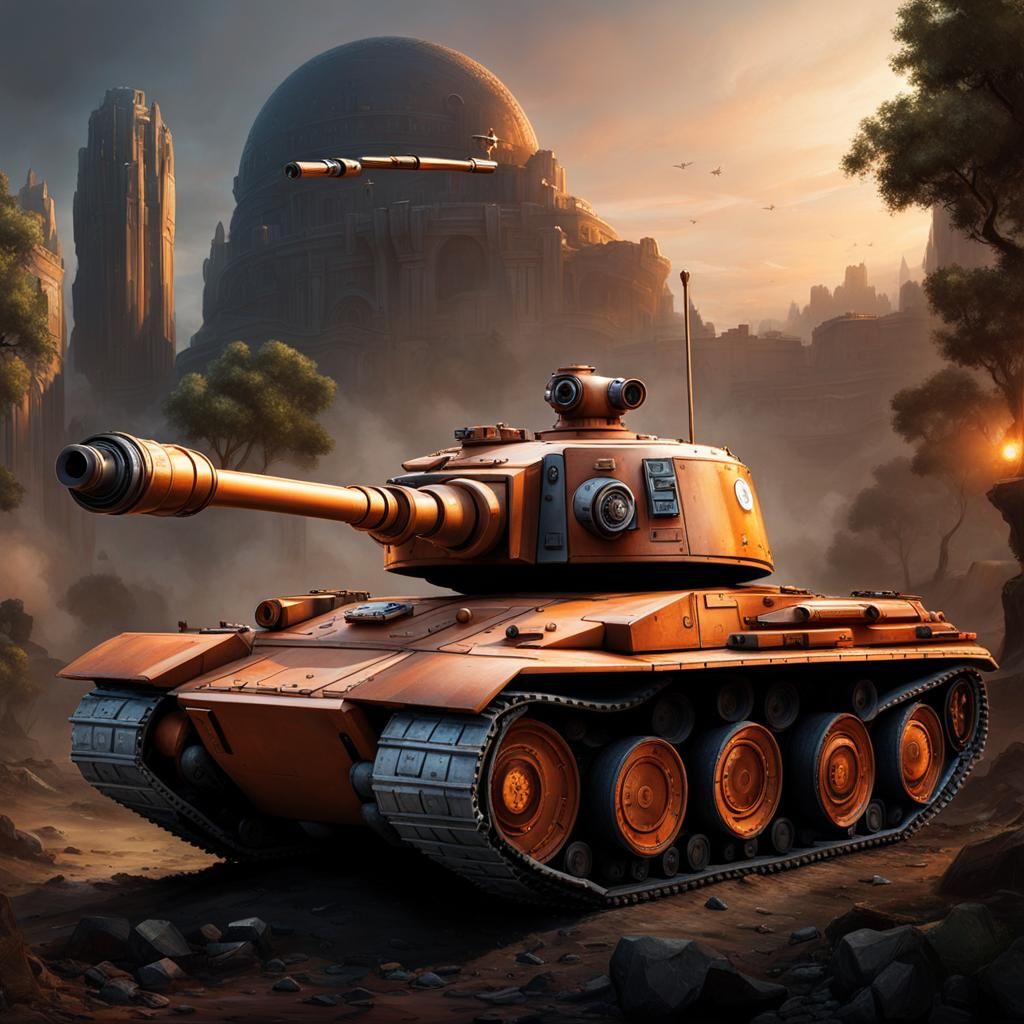 ELC Tank Reimagined as BB-8 in World of Tanks
