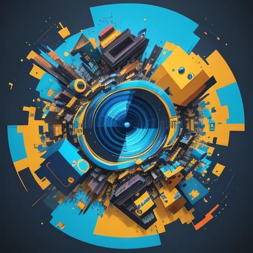 Cubist Children's Choir Singing with Bubbles