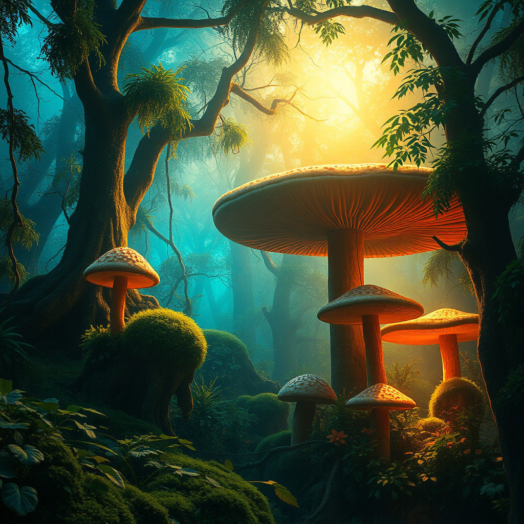 Psychedelic Mushrooms Spark Human Evolution in Mystical Fore...
