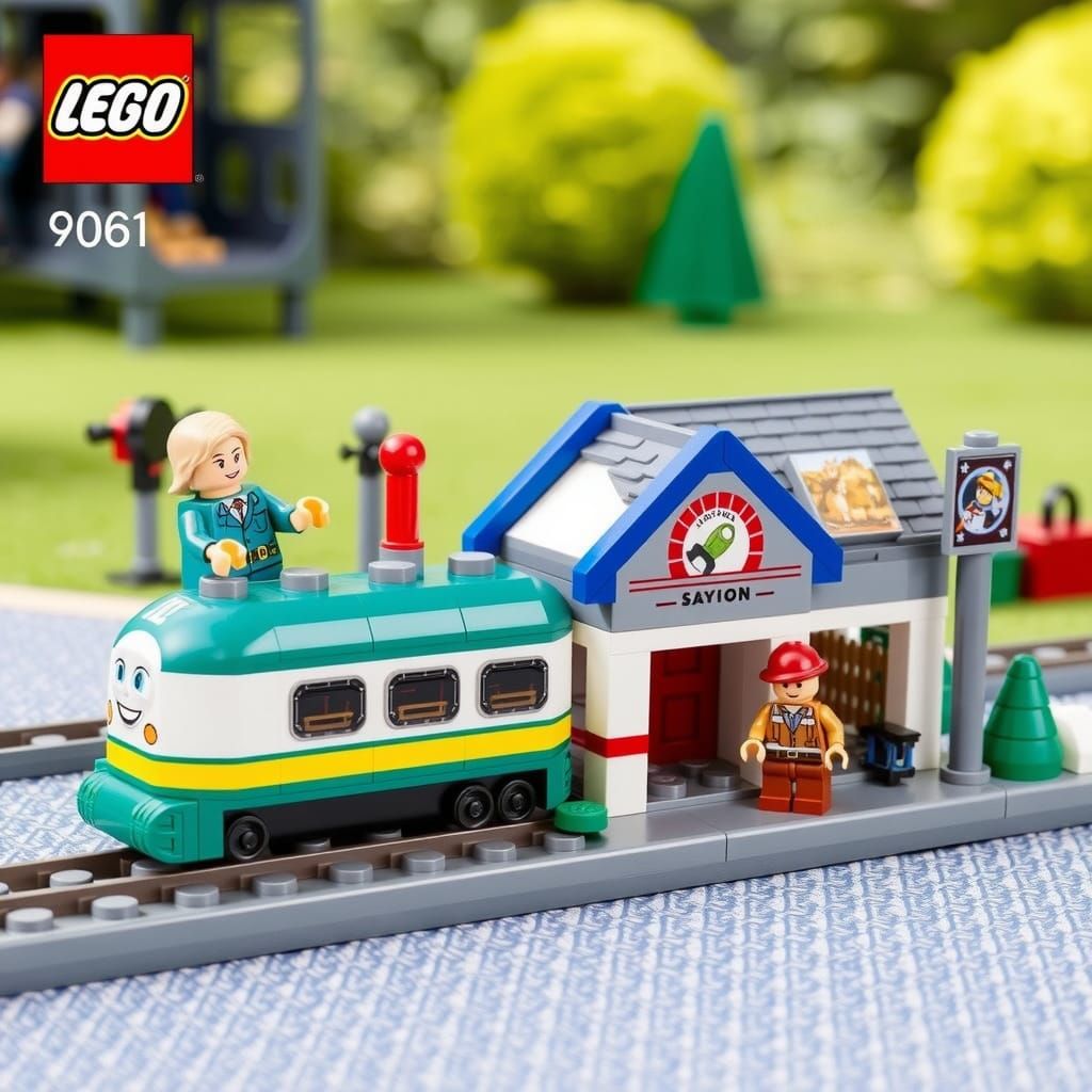 Lego Train Station playset