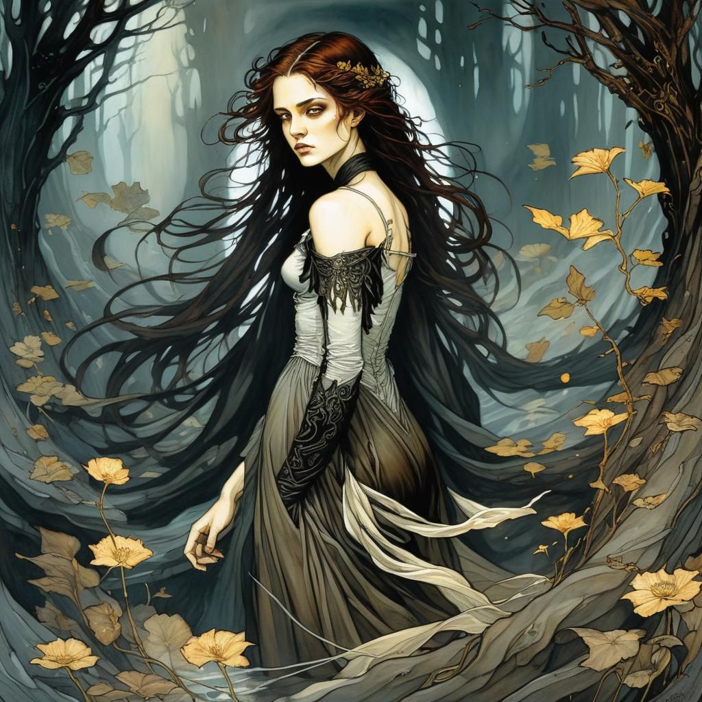 Grimdark Fantasy Illustration