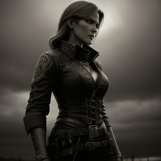 "Trigger Happy" Tricia Helfer