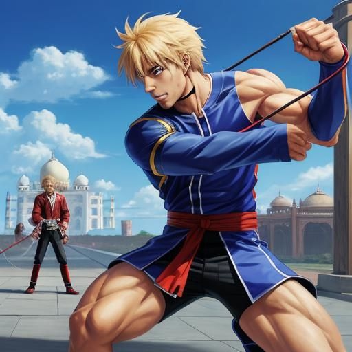 Anime Style Fight Scene