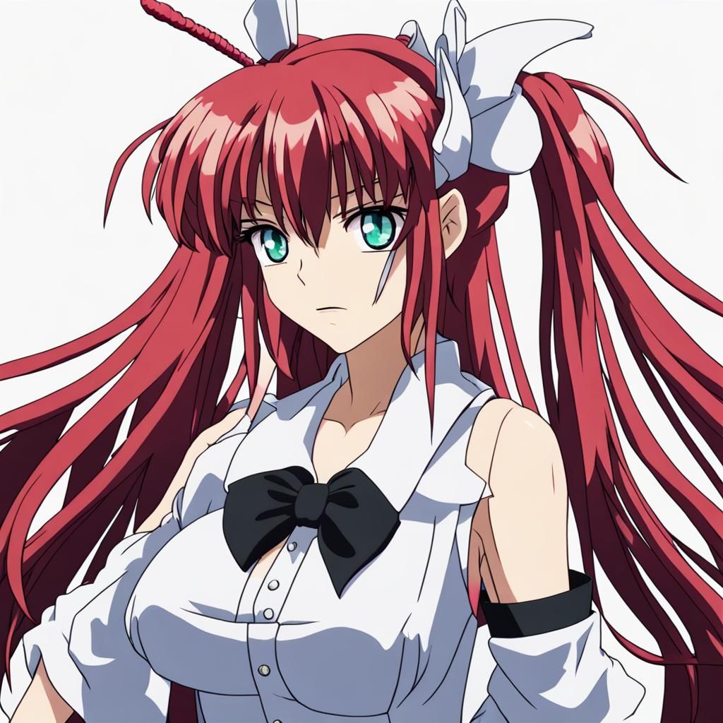Anime Style Image of Rias Gremory