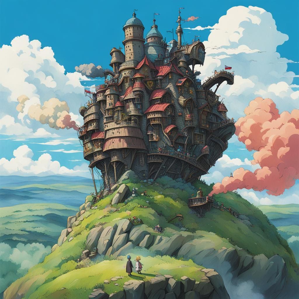 Howl's Moving Castle: A Whimsical Landmark