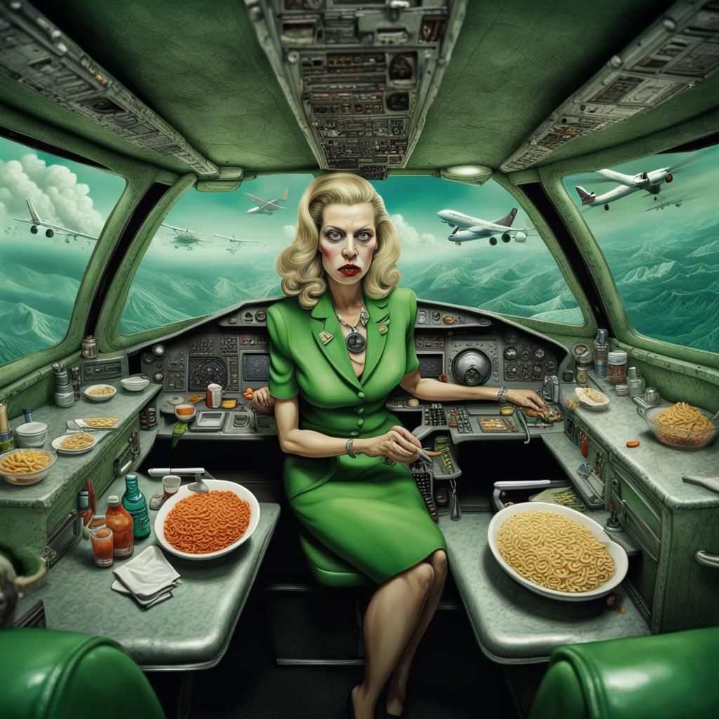 LUNCH OVER THE BERMUDA TRIANGLE #5