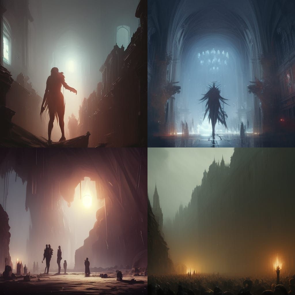 Detailed Dark Fantasy Art: Trans Rights