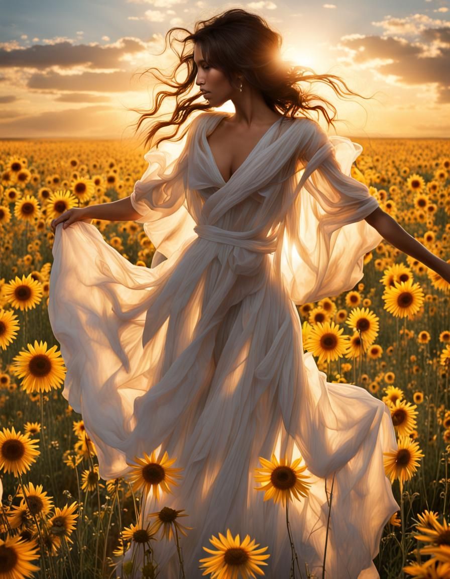 Radiant Grace: A Vision of Sunlight, Love, and Self