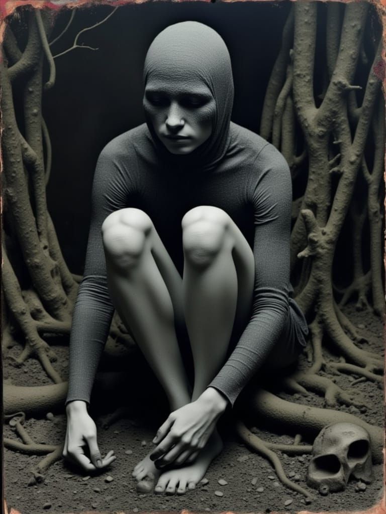 Sloth in a Forgotten, Twilight Forest