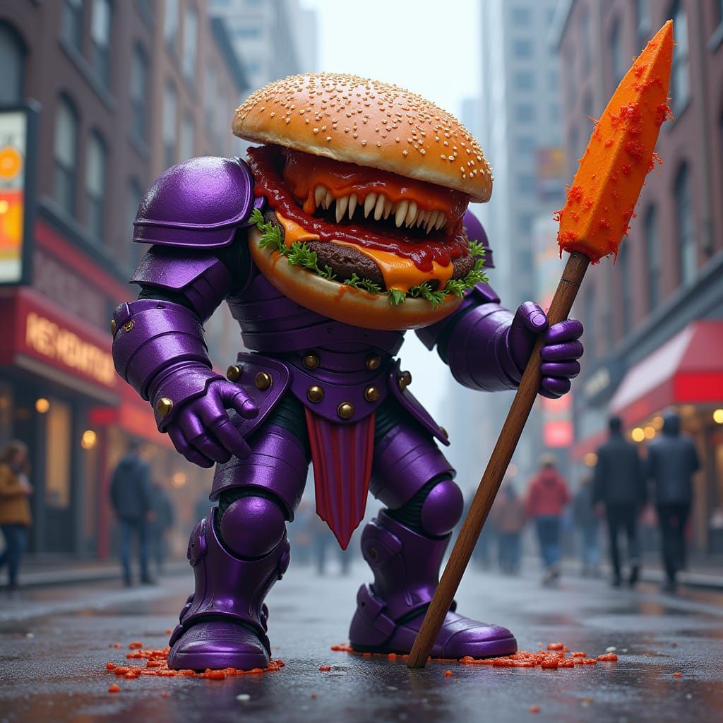 Cyberpunk Beast Hunts Toronto Streets