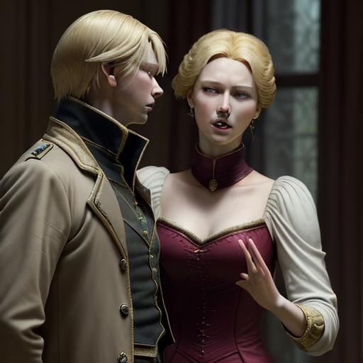 Leo snaps his fingers. "Aha! I have just the vision! Trust me, this will bring out a new Claire, a Claire the world hasn...