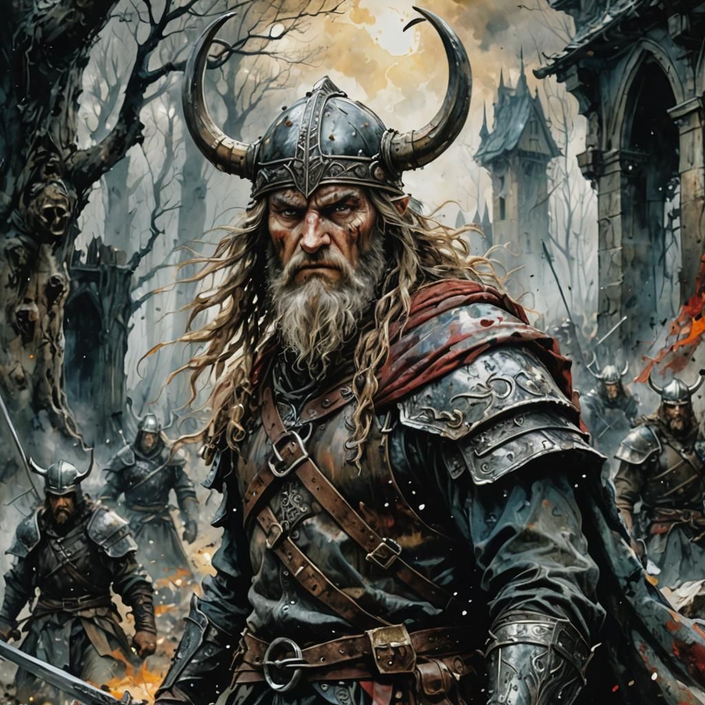 Einherjar - The Nordic warriors who dwell in Odin's hall