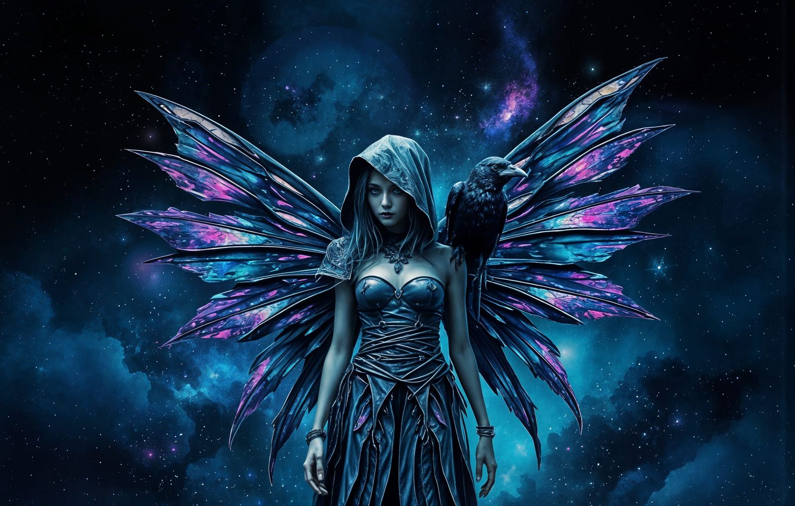 Dramatic Reaper Fairy in Cosmic Crystal Universe