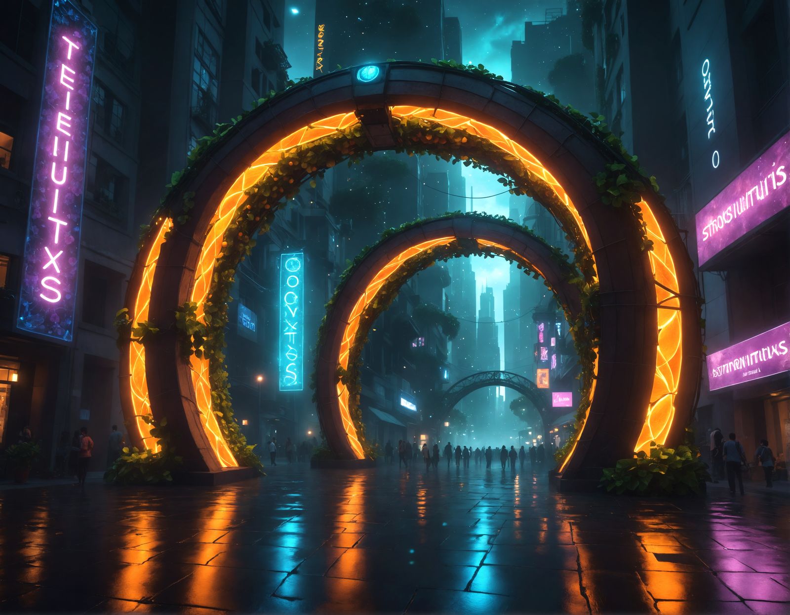 Strontium Nexus Future Cityscape