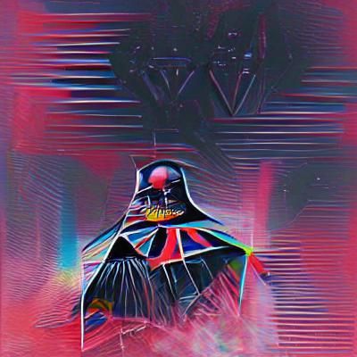 Darth Vader: An Iconic Digital Illustration