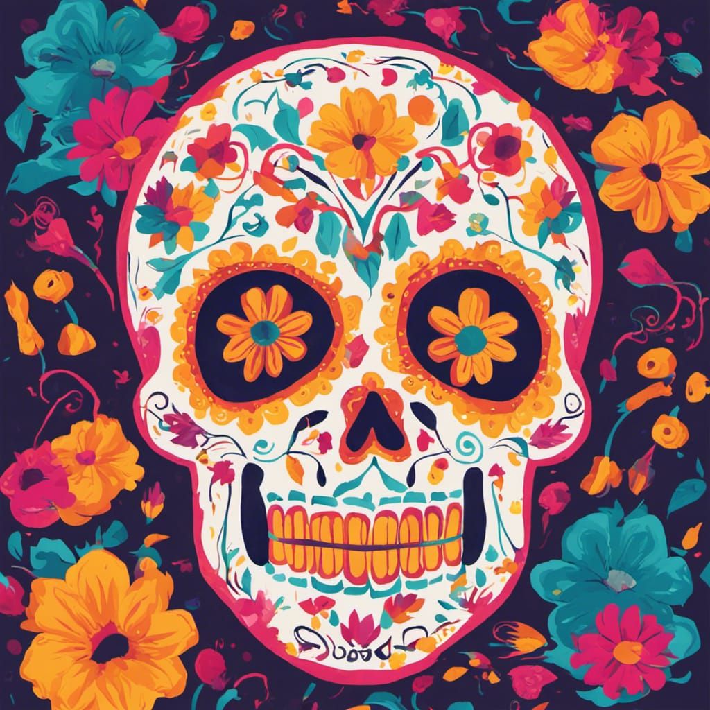 Decoration de los muertos