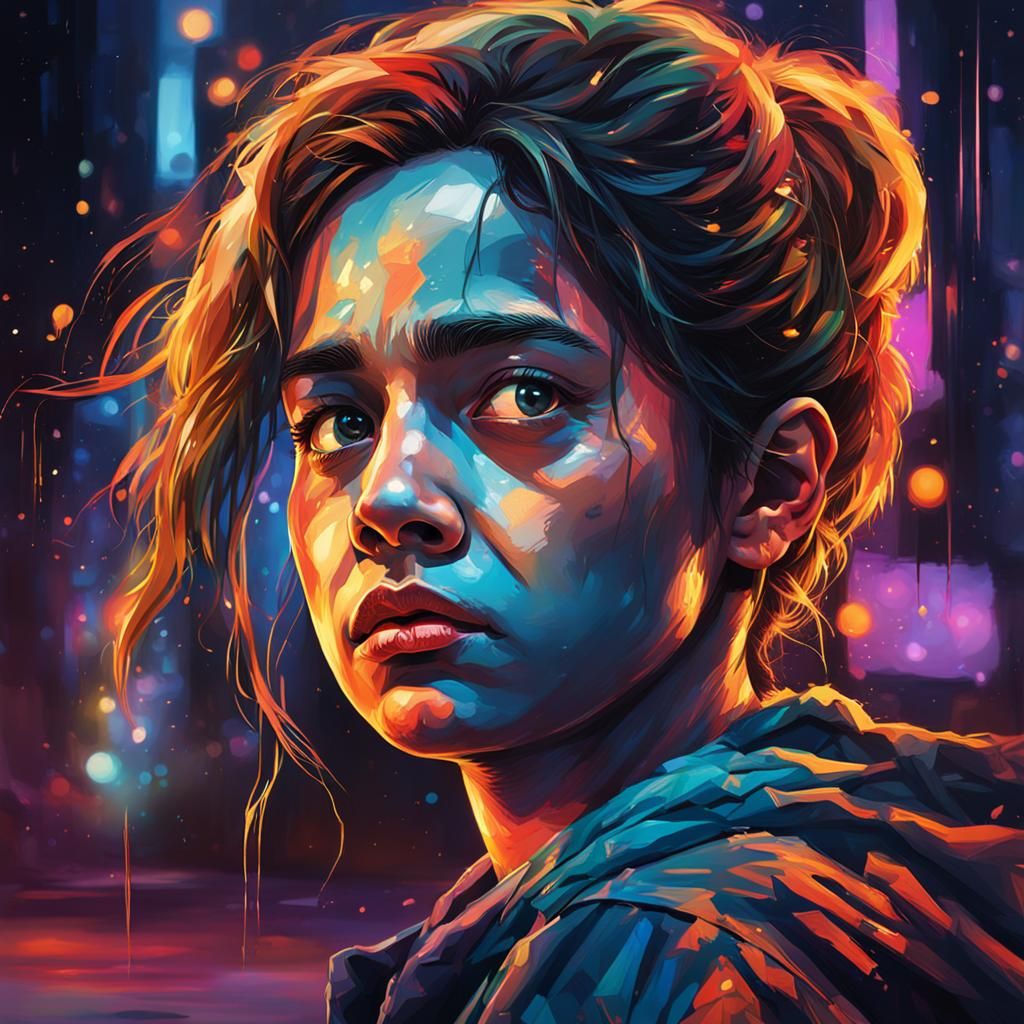 Hyperrealistic Strangers in the Night: Concept Art