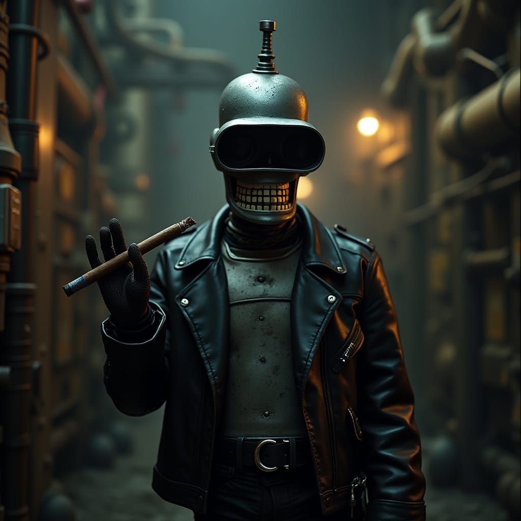 Hasta la Vista, meatbag