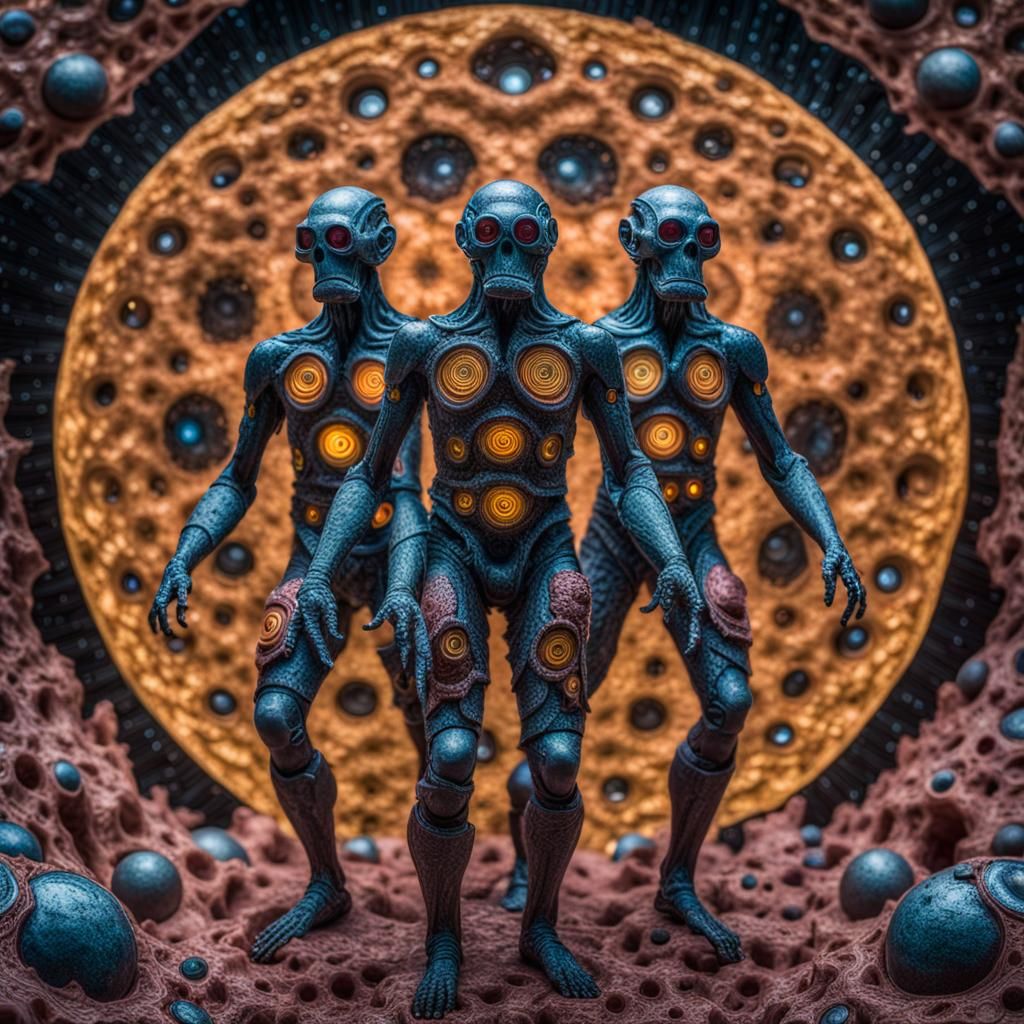 Freaky Fractal Moonmen IV