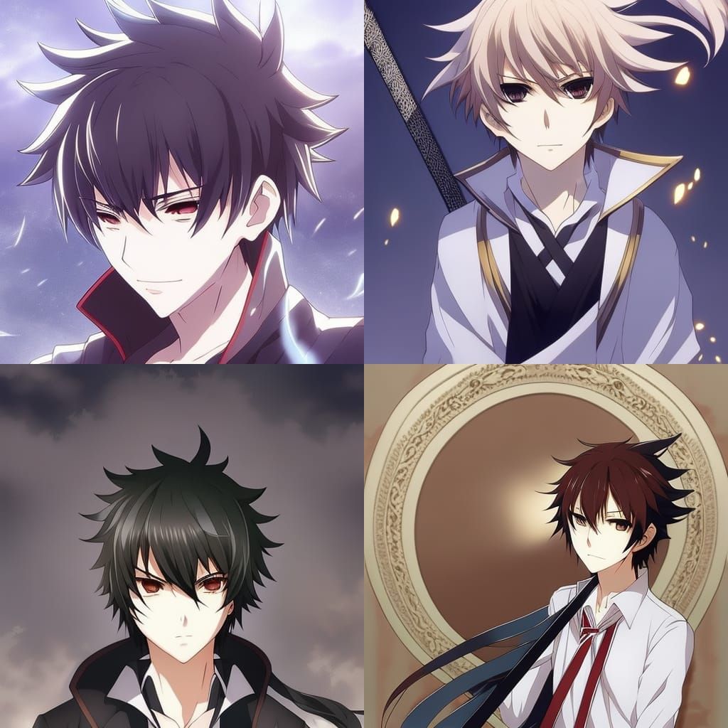 Anime Self-Portrait Inspired by Japanese Manga Art