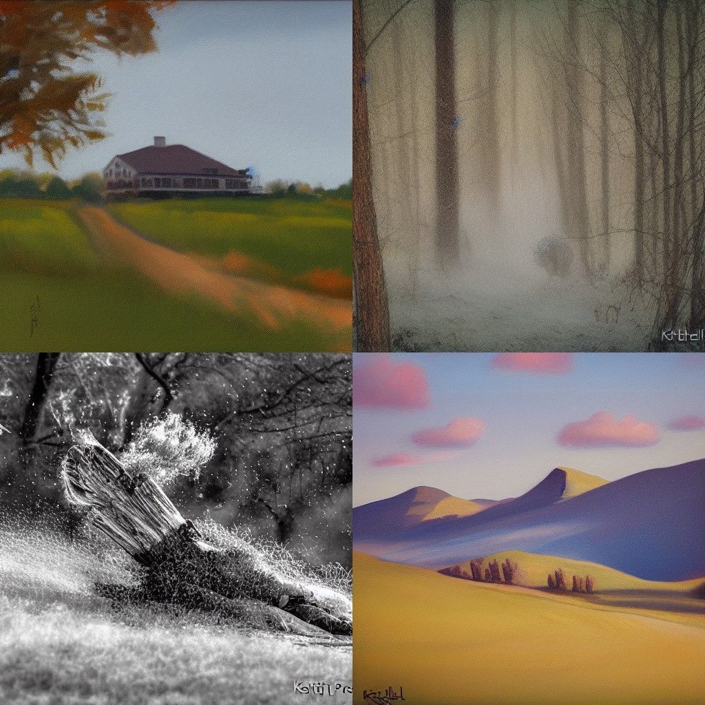 Abstract Portrait with Bold Lines and Colors