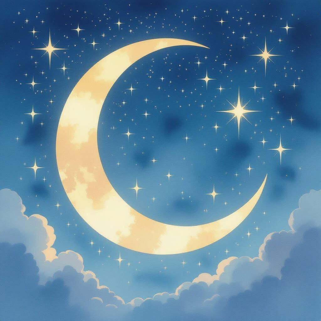 Celestial Gifts of Moon and Stars