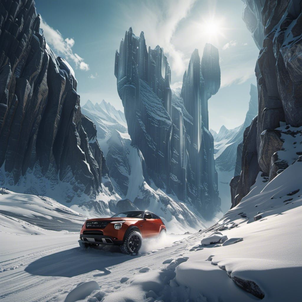 Lovecraftian Antarctic Expedition in Steampunk Horror Style