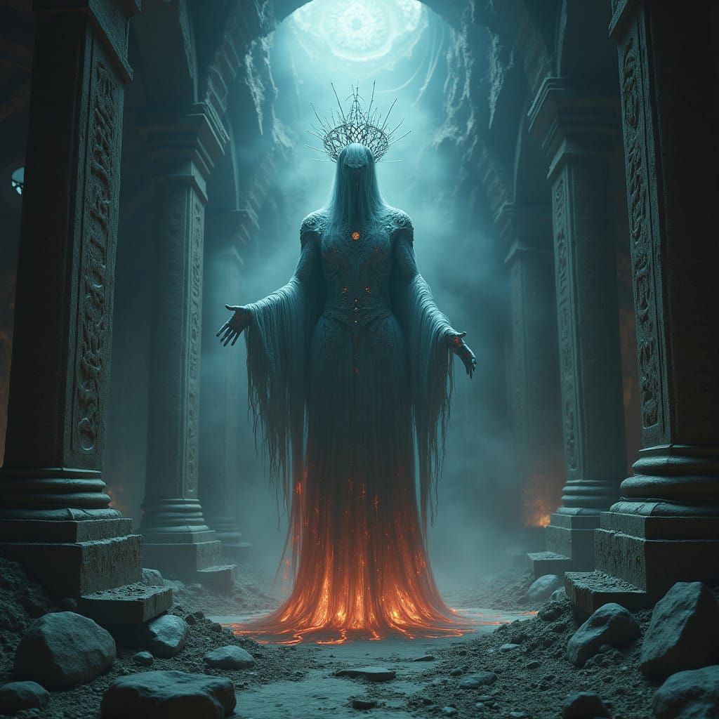 Ethereal Lord Trapped in Ruined Castle