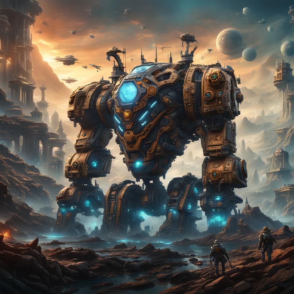 Earth Under Siege: Machine Spirit's Last Stand