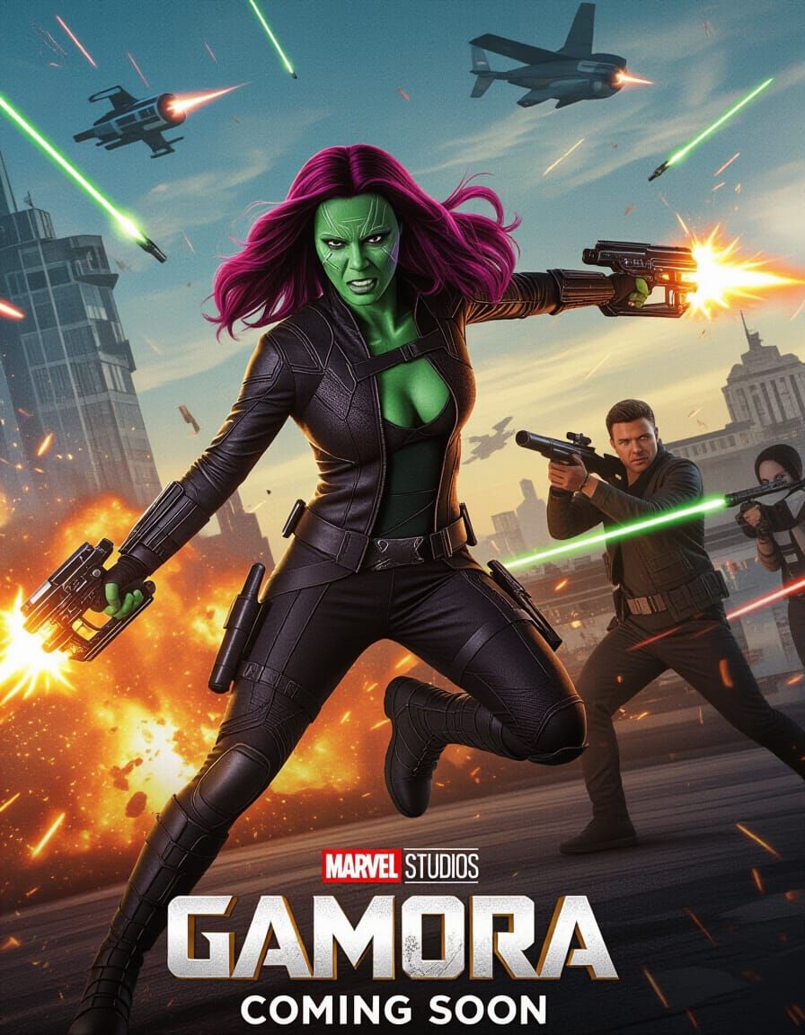 Gamora Solo Film Trailer: Explosions and Epic Combat