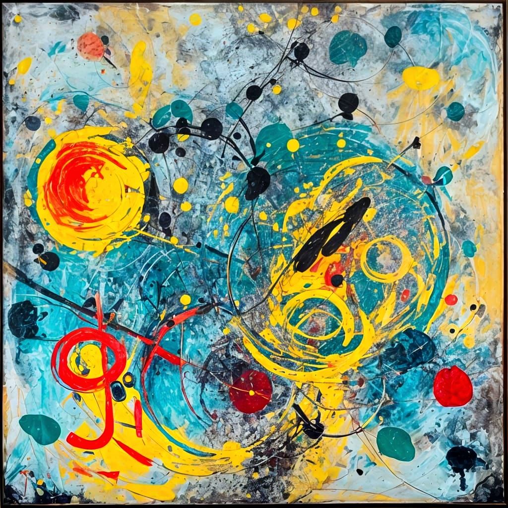 Abstract Artwork of a Madwoman's Mind