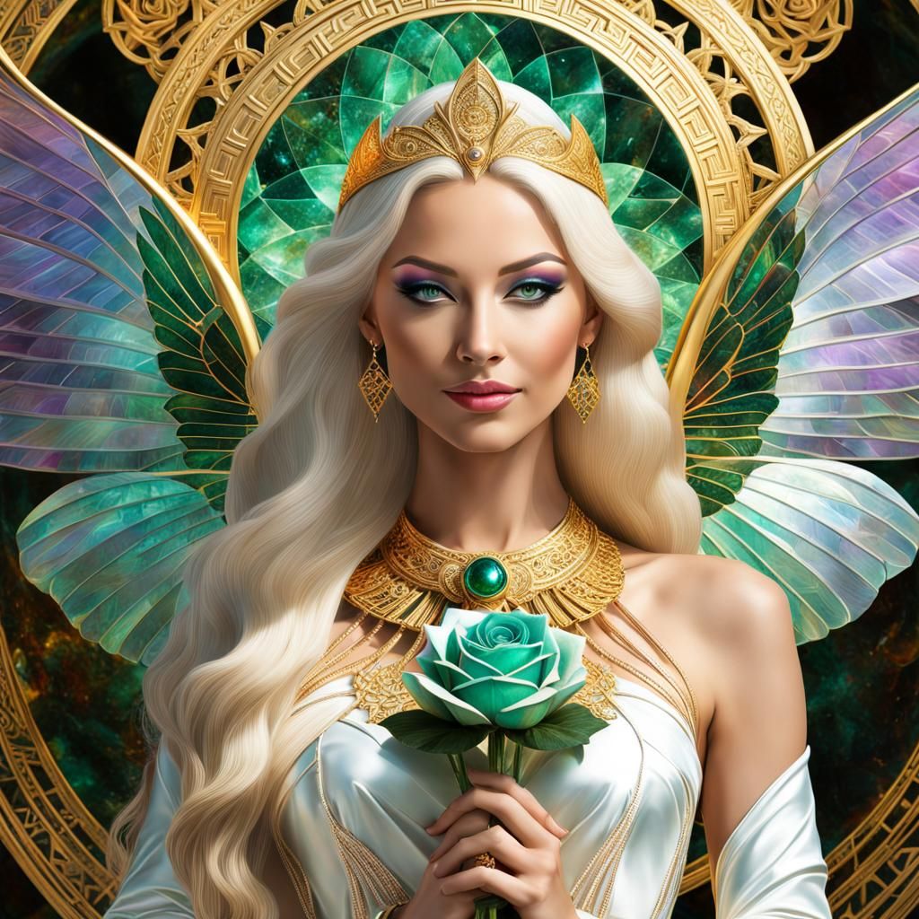 Atlantis Princess with Rose Code Crystal