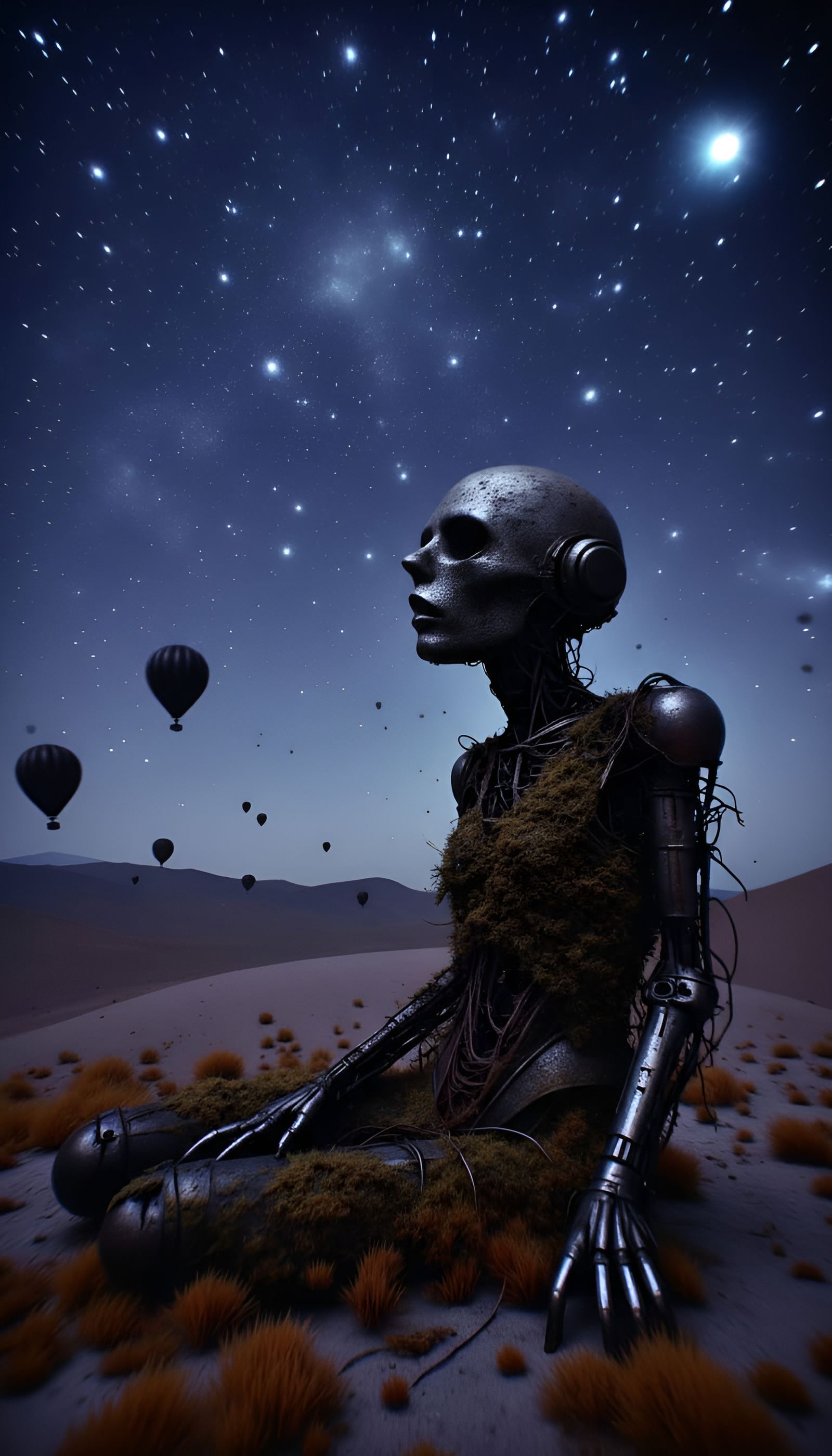 Robotic dreams of human folly . . .