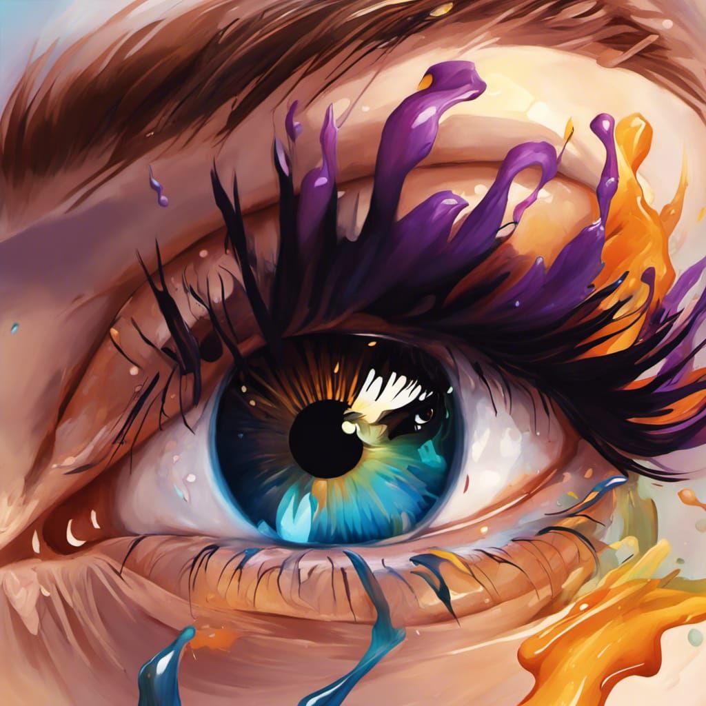 Eye Am the I - Work #1: Paint Tears