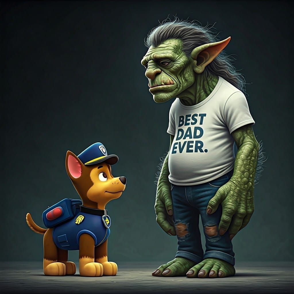 Chase Meets a Moody Troll in a Heartfelt Encounter