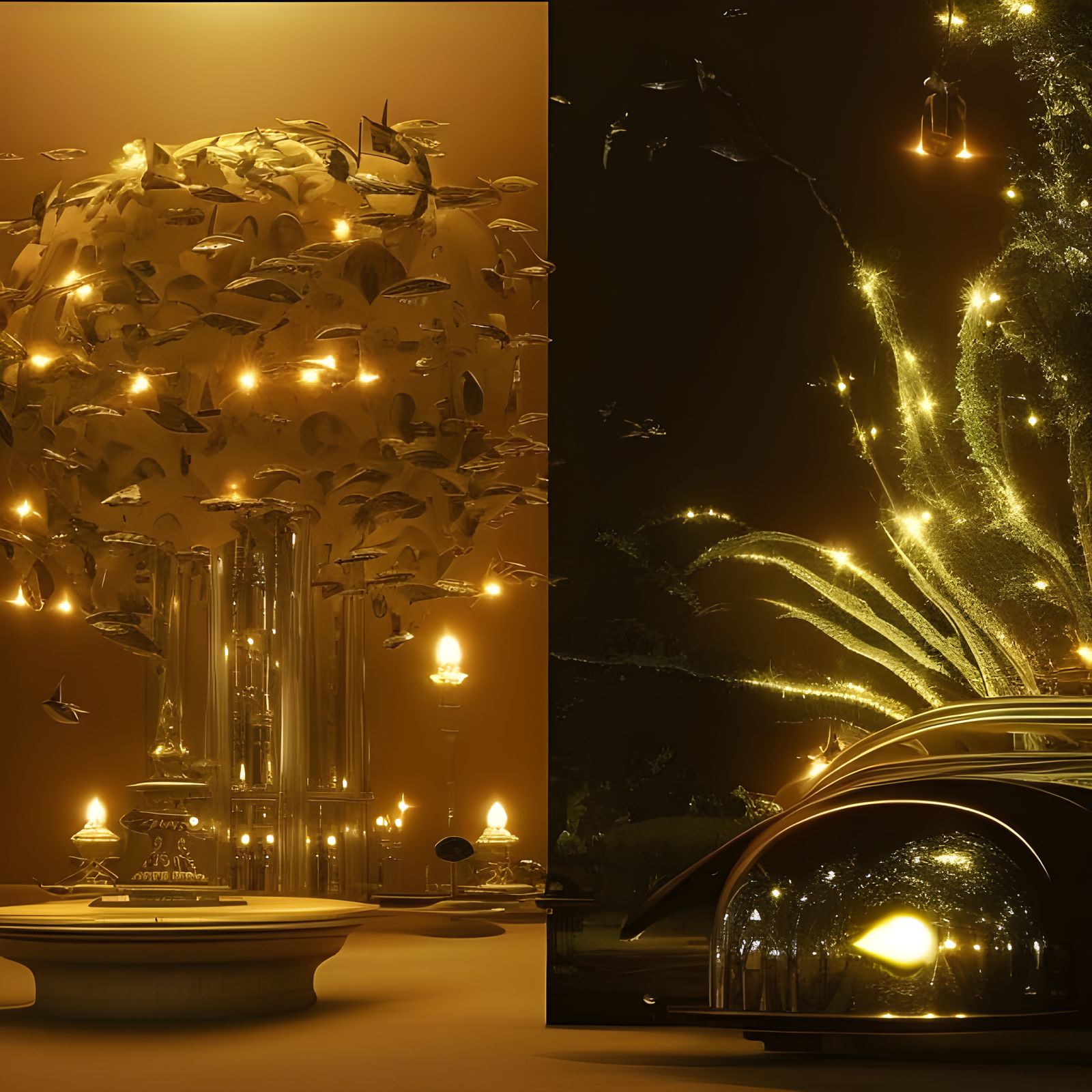 Mandelbulb Junctions: Hyperreal Recursive Dreamscape