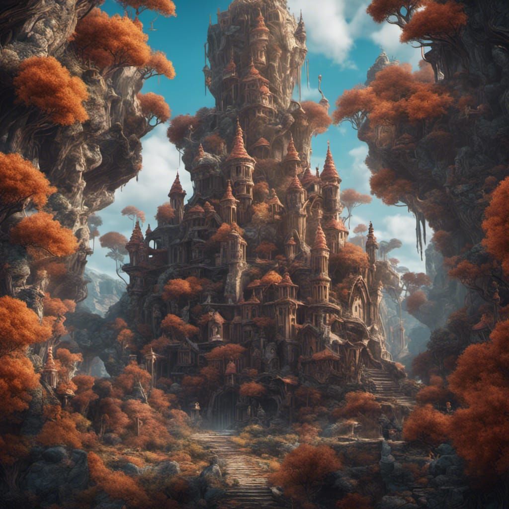 Fantastical Odd Character Concept Art