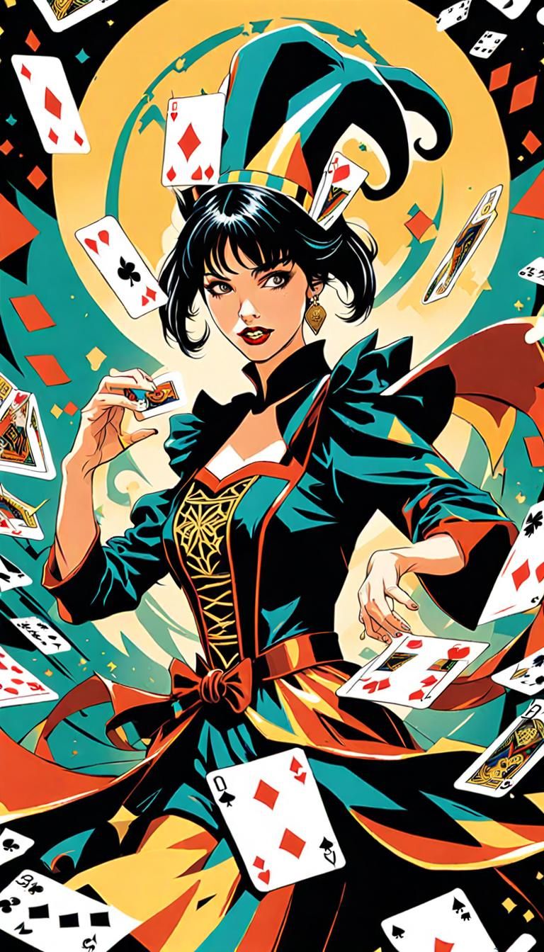 Jester Destroys Planet in Anime Style