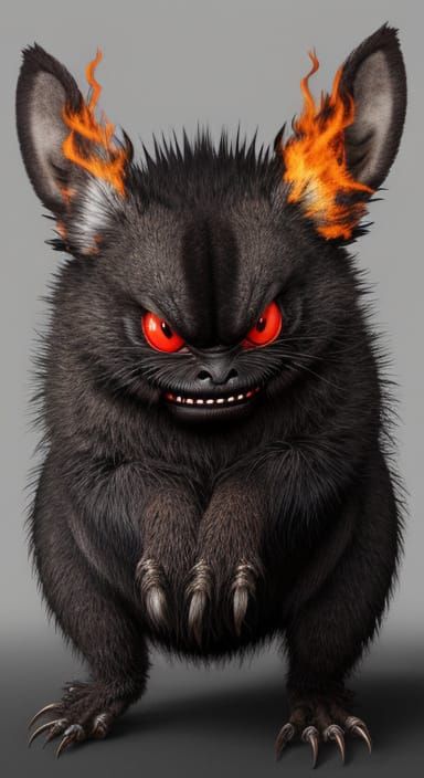 Fiery Destruction: Engulfed in Flames