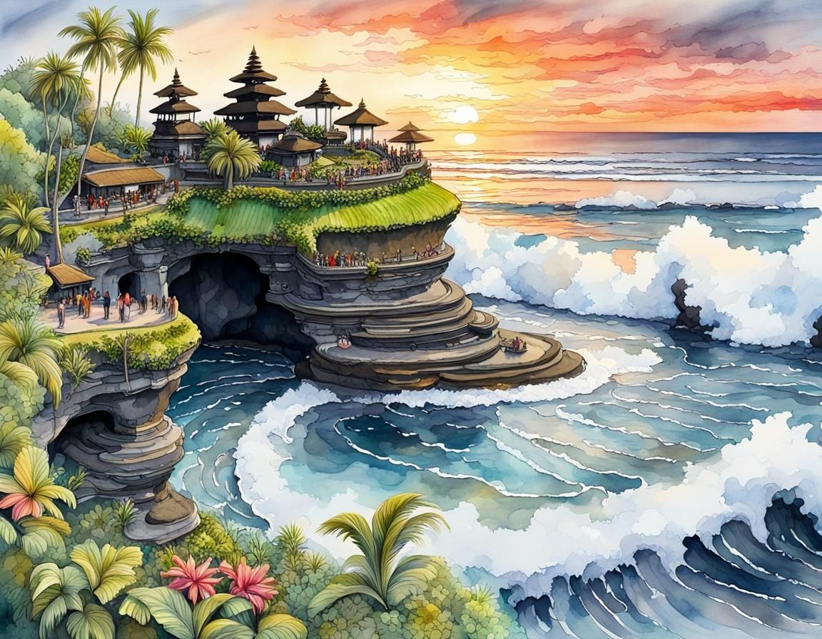 Pura Tanah Lot Bali Indonesia