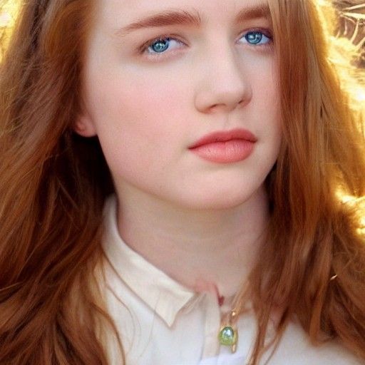 Young Irish Queen Portrait