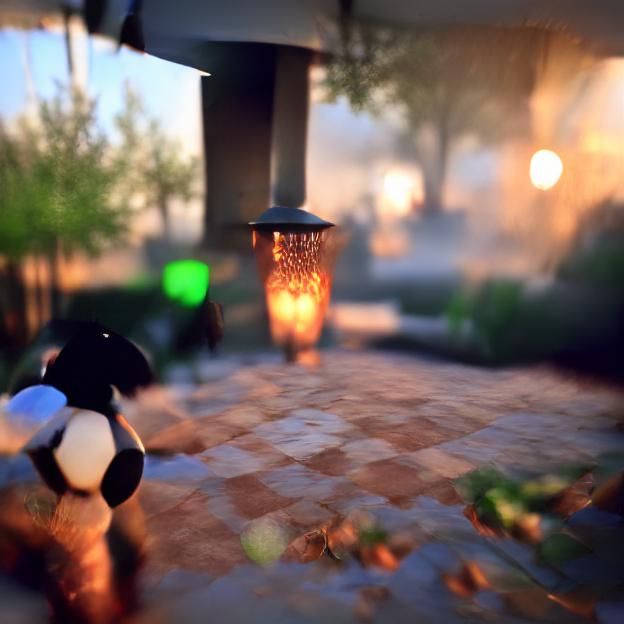 Hyperrealistic Volumetric Lighting with Bokeh Effects