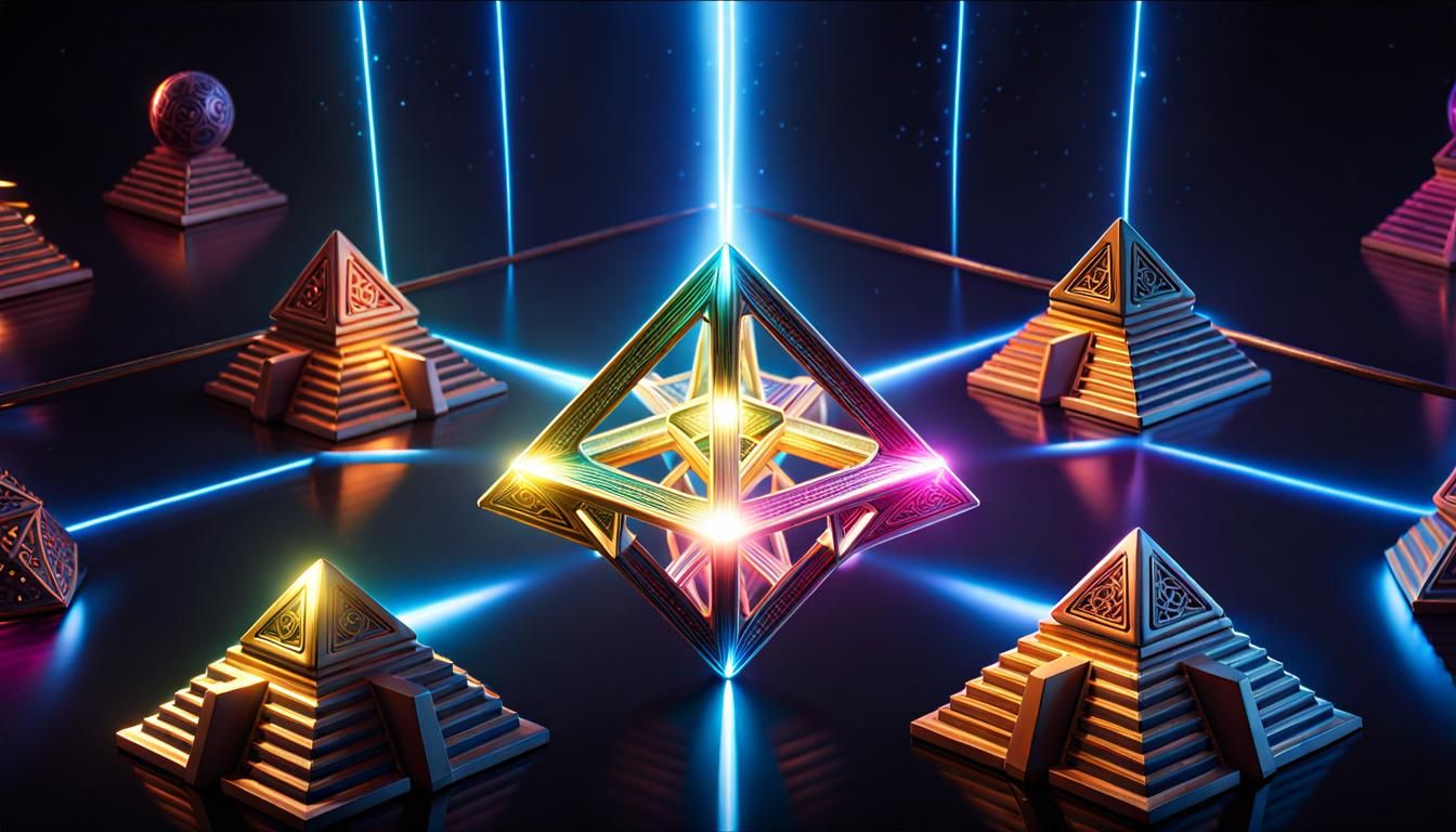 Pyramids of Light: Merkaba