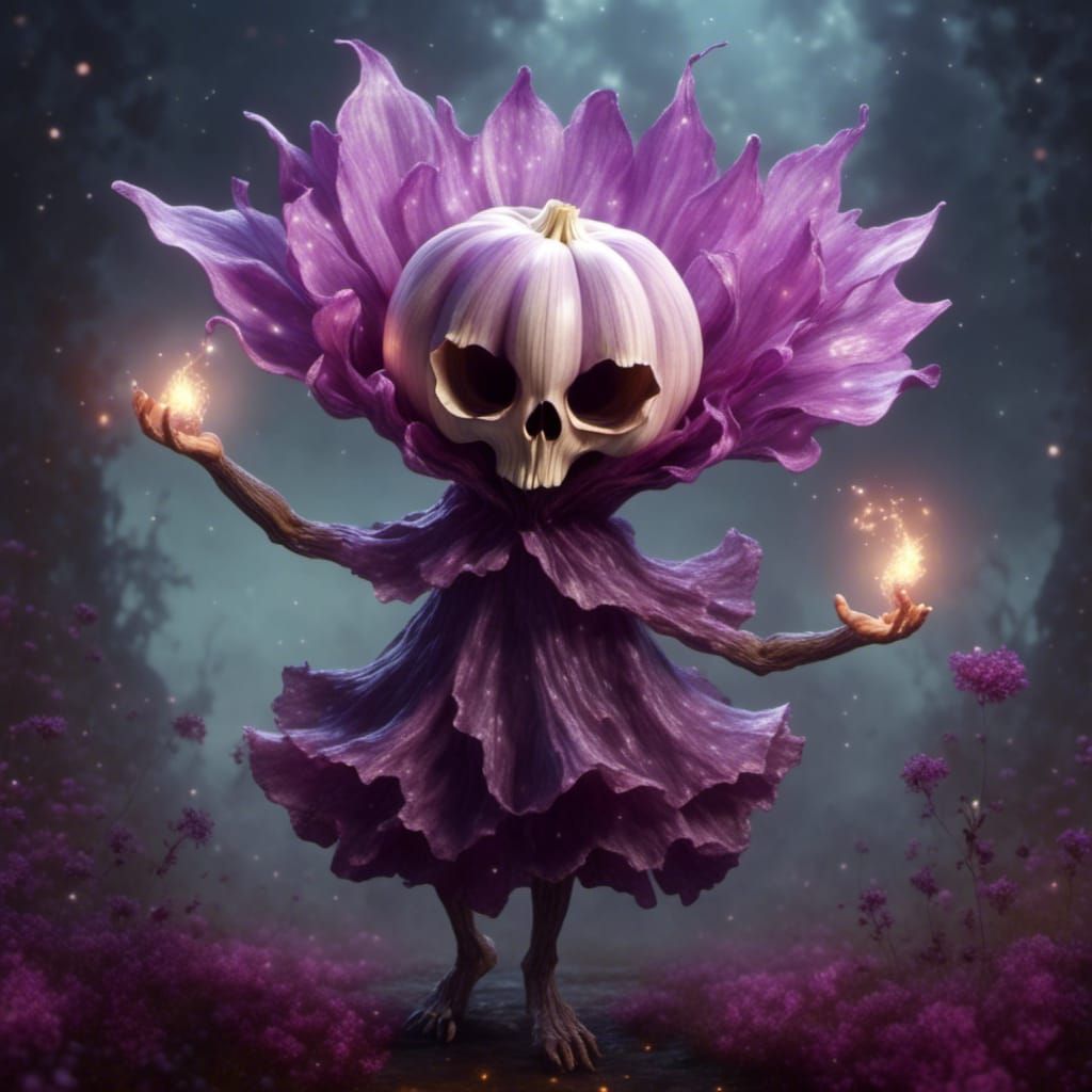 Garlic Head Fairy in Magical Astral Kingdom