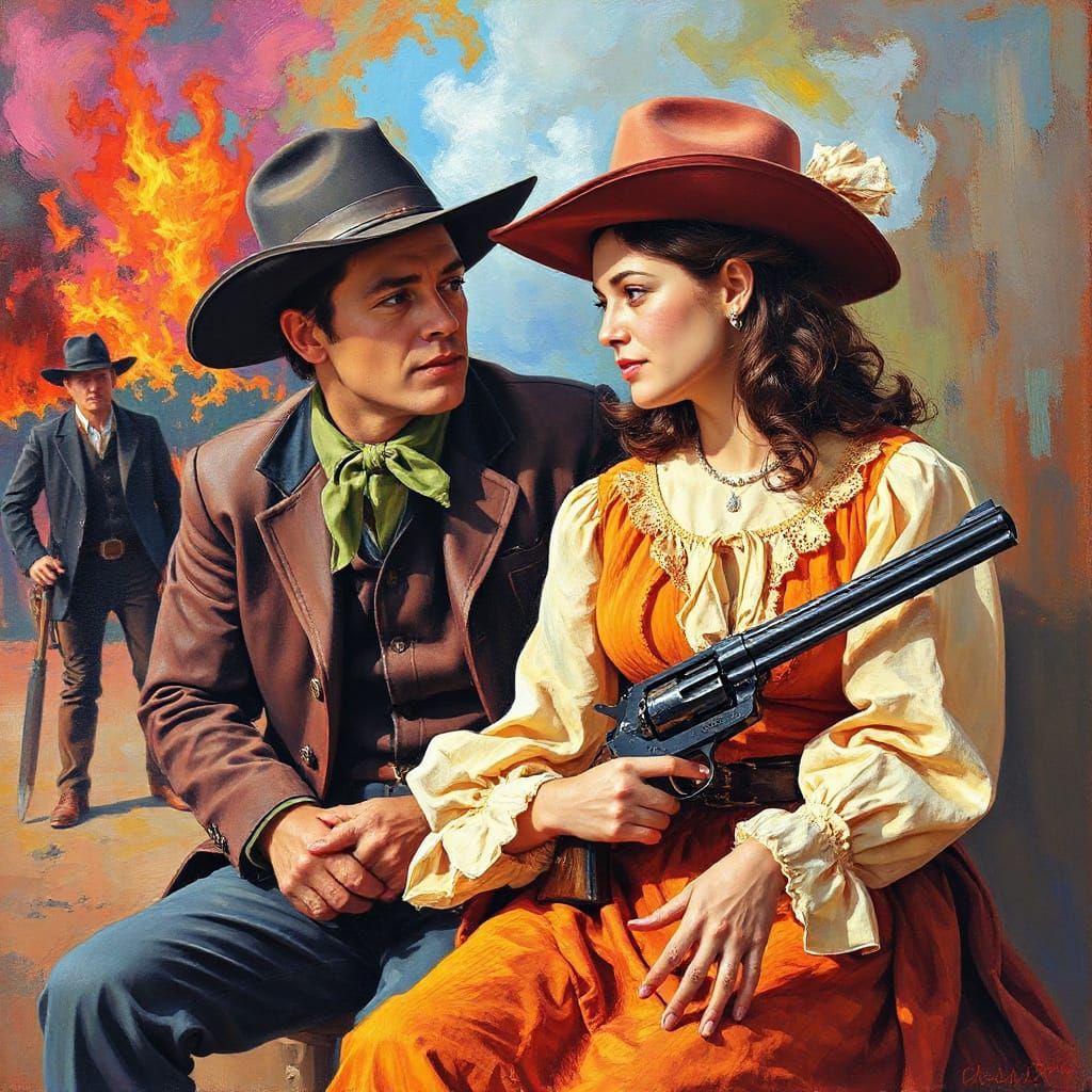 Kate's Fiery Rescue in Tombstone